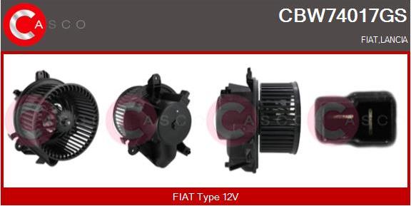 Casco CBW74017GS - Ventilatore abitacolo www.autoricambit.com