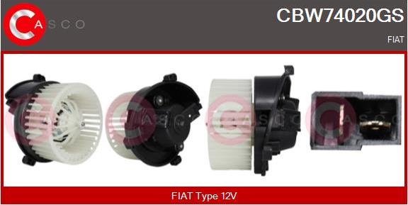 Casco CBW74020GS - Ventilatore abitacolo www.autoricambit.com