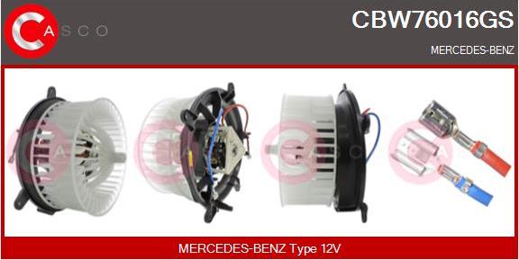 Casco CBW76016GS - Ventilatore abitacolo www.autoricambit.com