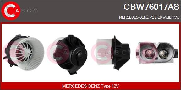 Casco CBW76017AS - Ventilatore abitacolo www.autoricambit.com