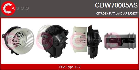 Casco CBW70005AS - Ventilatore abitacolo www.autoricambit.com