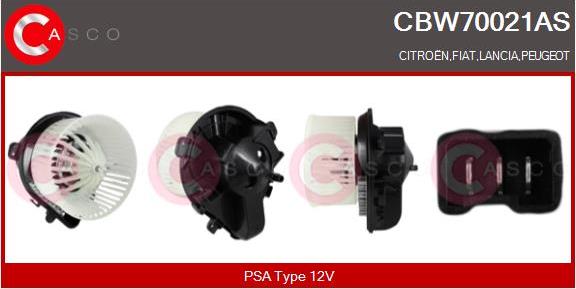 Casco CBW70021AS - Ventilatore abitacolo www.autoricambit.com