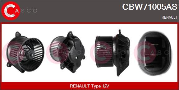 Casco CBW71005AS - Ventilatore abitacolo www.autoricambit.com