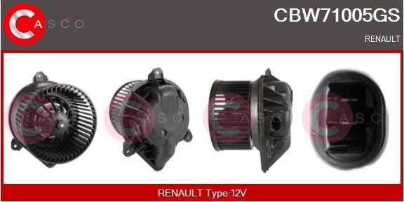 Casco CBW71005GS - Ventilatore abitacolo www.autoricambit.com