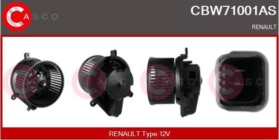 Casco CBW71001AS - Ventilatore abitacolo www.autoricambit.com