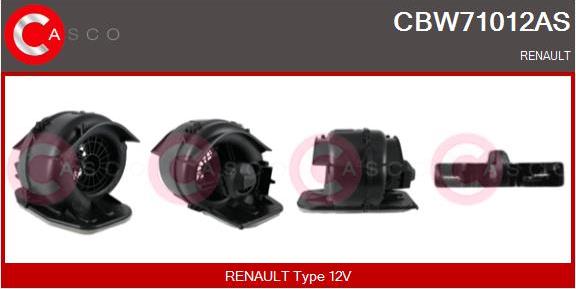 Casco CBW71012AS - Ventilatore abitacolo www.autoricambit.com