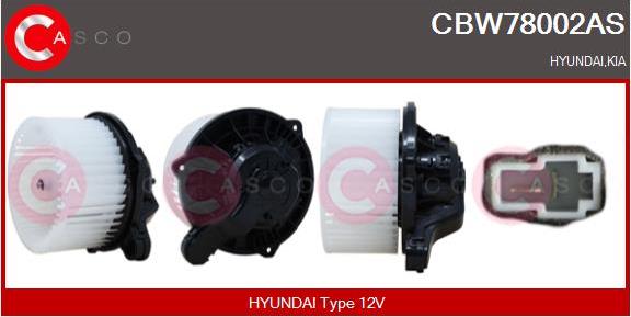 Casco CBW78002AS - Ventilatore abitacolo www.autoricambit.com