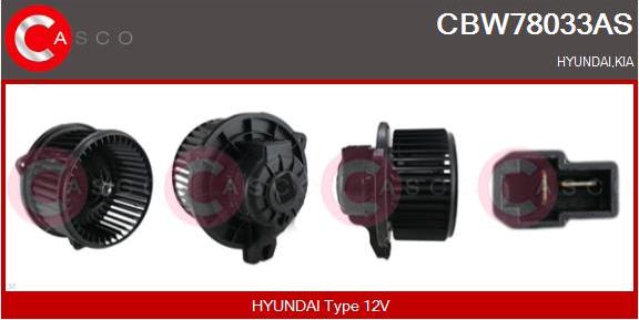 Casco CBW78033AS - Ventilatore abitacolo www.autoricambit.com