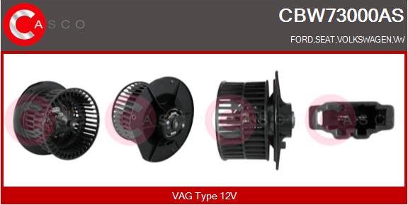 Casco CBW73000AS - Ventilatore abitacolo www.autoricambit.com