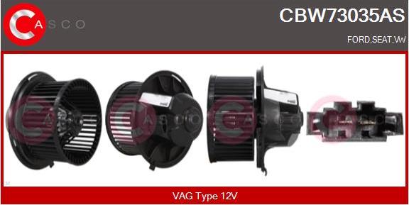 Casco CBW73035AS - Ventilatore abitacolo www.autoricambit.com