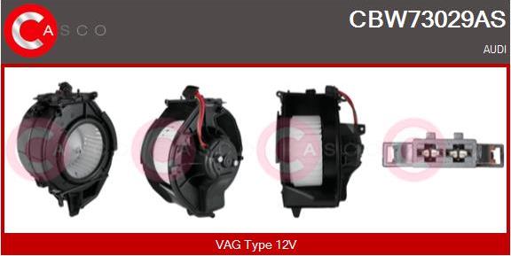 Casco CBW73029AS - Ventilatore abitacolo www.autoricambit.com