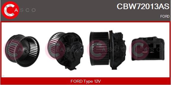 Casco CBW72013AS - Ventilatore abitacolo www.autoricambit.com