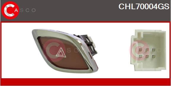 Casco CHL70004GS - Interruttore, Lampeggiatore d'emergenza www.autoricambit.com