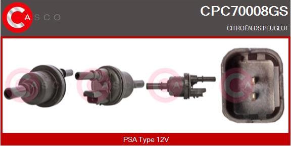 Casco CPC70008GS - Convertitore pressione, Controllo gas scarico www.autoricambit.com