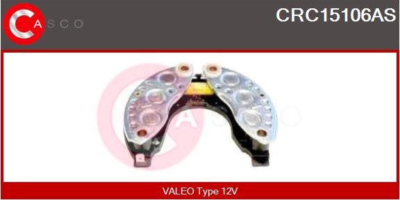 Casco CRC15106AS - Raddrizzatore, Alternatore www.autoricambit.com