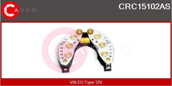 Casco CRC15102AS - Raddrizzatore, Alternatore www.autoricambit.com