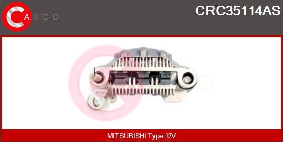 Casco CRC35114AS - Raddrizzatore, Alternatore www.autoricambit.com