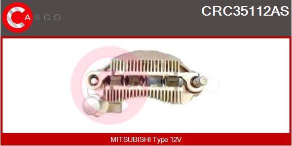 Casco CRC35112AS - Raddrizzatore, Alternatore www.autoricambit.com