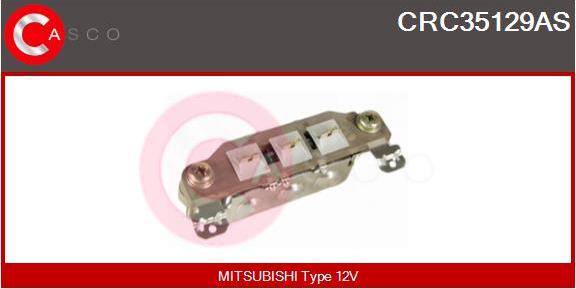 Casco CRC35129AS - Raddrizzatore, Alternatore www.autoricambit.com