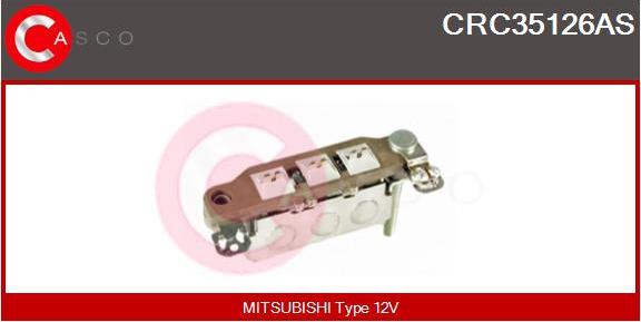 Casco CRC35126AS - Raddrizzatore, Alternatore www.autoricambit.com