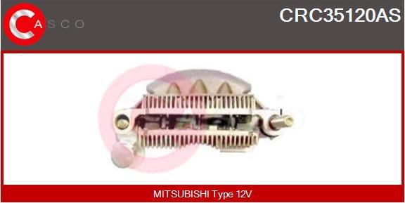 Casco CRC35120AS - Raddrizzatore, Alternatore www.autoricambit.com