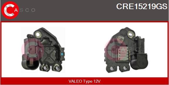 Casco CRE15219GS - Regolatore di tensione del generatore www.autoricambit.com