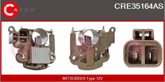 Casco CRE35164AS - Regolatore di tensione del generatore www.autoricambit.com
