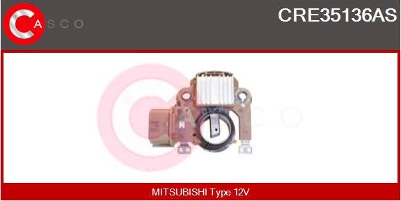 Casco CRE35136AS - Regolatore di tensione del generatore www.autoricambit.com