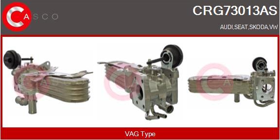 Casco CRG73013AS - Radiatore, Ricircolo gas scarico www.autoricambit.com