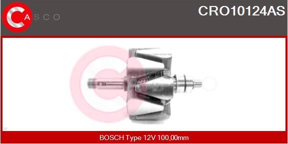 Casco CRO10124AS - Rotore, Alternatore www.autoricambit.com