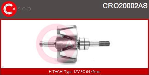 Casco CRO20002AS - Rotore, Alternatore www.autoricambit.com