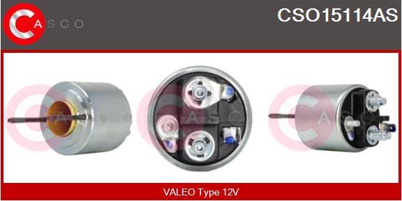 Casco CSO15114AS - Elettromagnete, Motore d'avviamento www.autoricambit.com