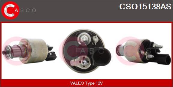 Casco CSO15138AS - Elettromagnete, Motore d'avviamento www.autoricambit.com