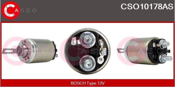 Casco CSO10178AS - Elettromagnete, Motore d'avviamento www.autoricambit.com