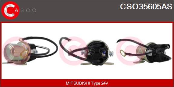 Casco CSO35605AS - Elettromagnete, Motore d'avviamento www.autoricambit.com