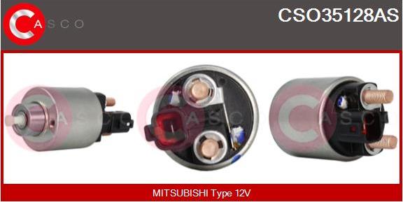 Casco CSO35128AS - Elettromagnete, Motore d'avviamento www.autoricambit.com