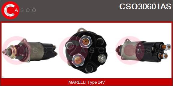 Casco CSO30601AS - Elettromagnete, Motore d'avviamento www.autoricambit.com