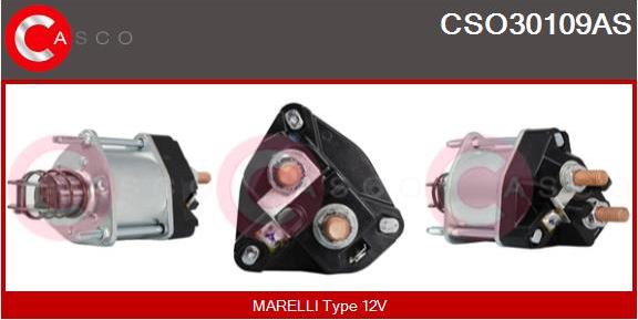 Casco CSO30109AS - Elettromagnete, Motore d'avviamento www.autoricambit.com