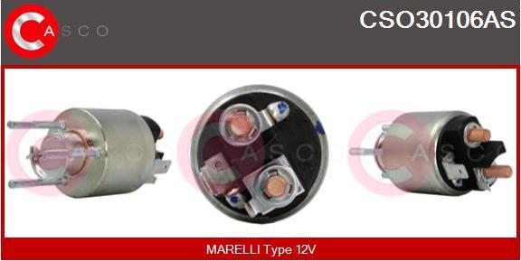 Casco CSO30106AS - Elettromagnete, Motore d'avviamento www.autoricambit.com