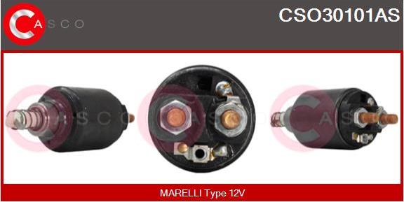 Casco CSO30101AS - Elettromagnete, Motore d'avviamento www.autoricambit.com