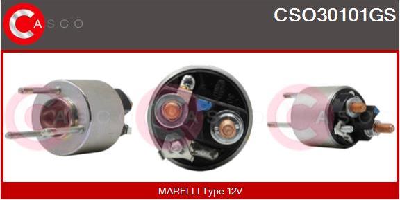 Casco CSO30101GS - Elettromagnete, Motore d'avviamento www.autoricambit.com