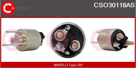 Casco CSO30118AS - Elettromagnete, Motore d'avviamento www.autoricambit.com