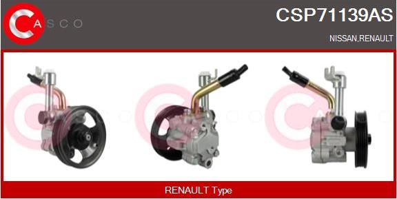 Casco CSP71139AS - Pompa idraulica, Sterzo www.autoricambit.com
