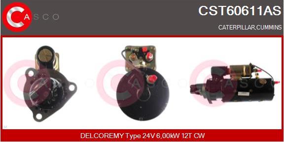 Casco CST60611AS - Motorino d'avviamento www.autoricambit.com