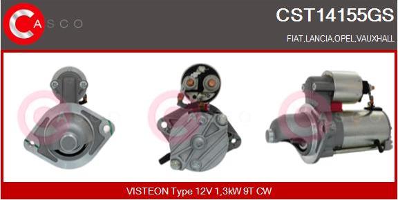 Casco CST14155GS - Motorino d'avviamento www.autoricambit.com