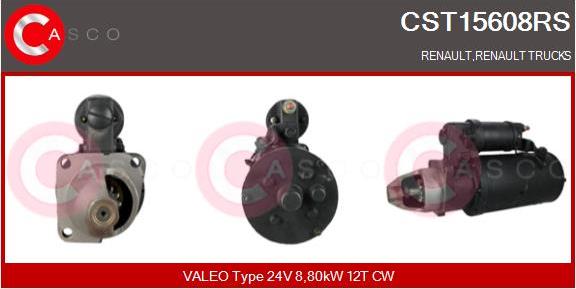 Casco CST15608RS - Motorino d'avviamento www.autoricambit.com