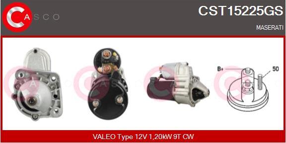 Casco CST15225GS - Motorino d'avviamento www.autoricambit.com