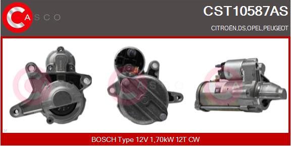 Casco CST10587AS - Motorino d'avviamento www.autoricambit.com