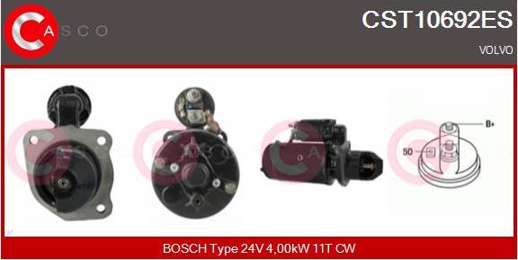 Casco CST10692ES - Motorino d'avviamento www.autoricambit.com