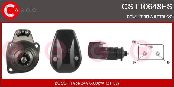 Casco CST10648ES - Motorino d'avviamento www.autoricambit.com